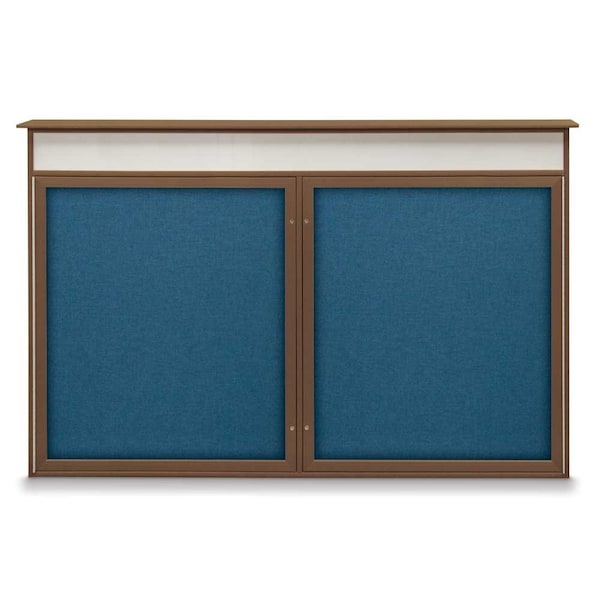 Open Faced Traditional Corkboard, 96x48"